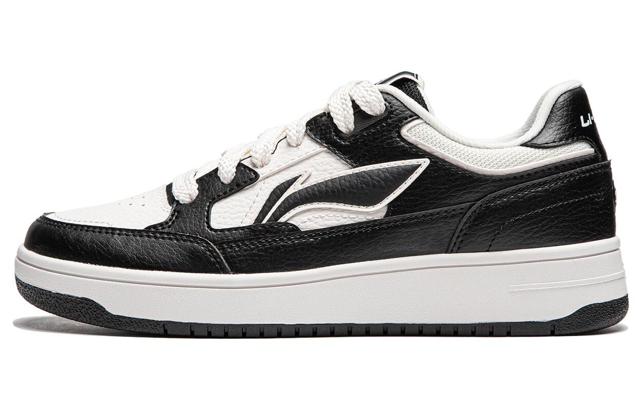 

Кроссовки LINING Tianji Skateboarding Shoes Women's Low-top White/Black, белый/черный