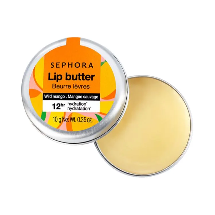 Sephora Питательный увлажняющий бальзам для губ против морщин 10г, Mango Lip Balm 10g