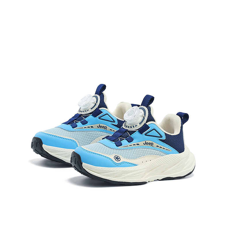 Кроссовки Jeep Kids Lifestyle Shoes Kids Low-top White/blue, слоновая кость — фото 2