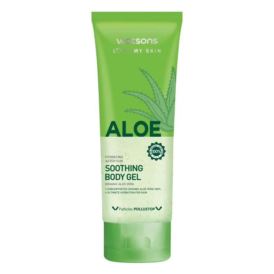

Watsons Love My Skin Увлажняющий гель для тела с алоэ после загара, 100 мл, White