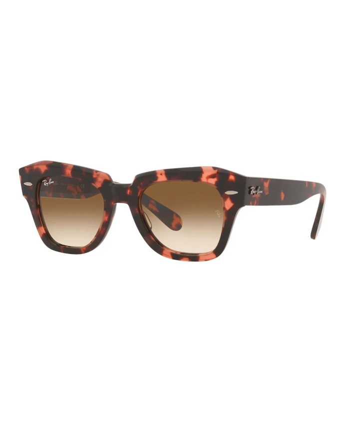 

Квадратные солнцезащитные очки Wayfarer RB2186 133451 Ray-Ban, коричневый