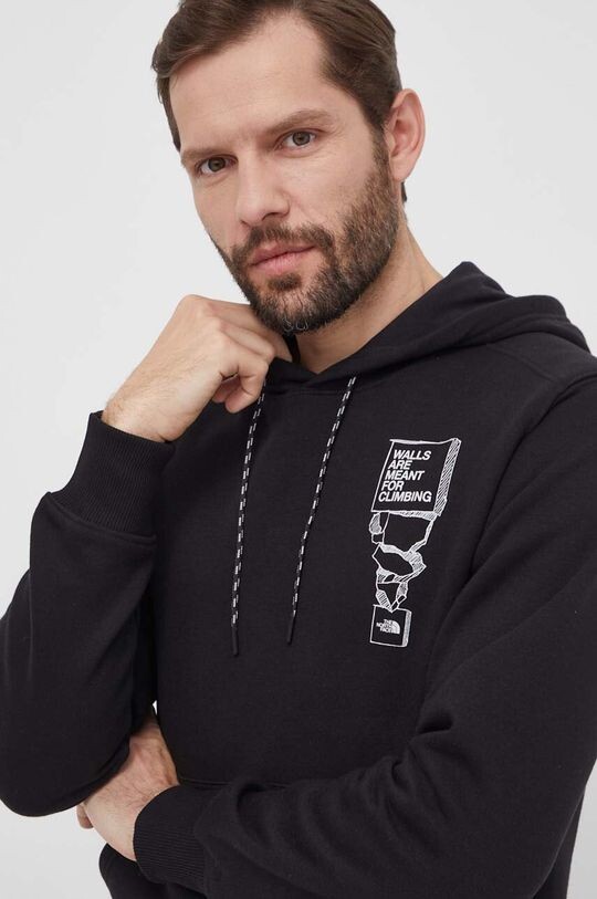 

Толстовка с капюшоном The North Face, черный