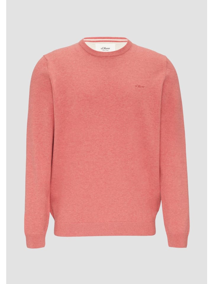 

Вязаный свитер цвета 42W0_светло-красный s.Oliver