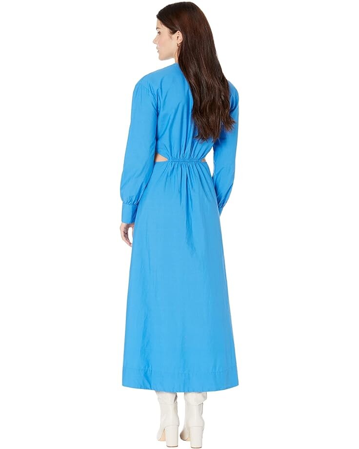 

Платье MANGO Brown Dress, цвет Medium Blue