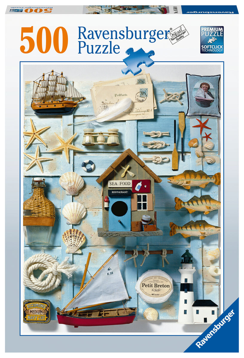 

Ravensburger, пазл, Морская атмосфера, 500 шт.