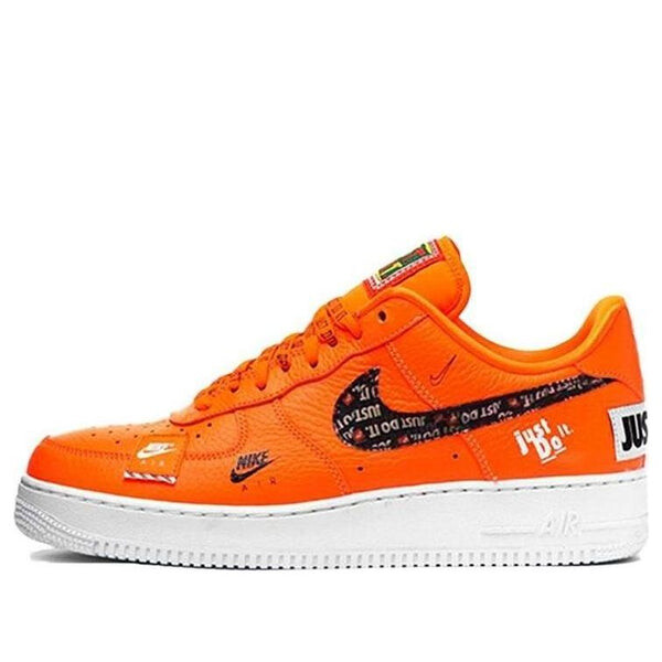 

Кроссовки air force 1 низкие Nike, оранжевый