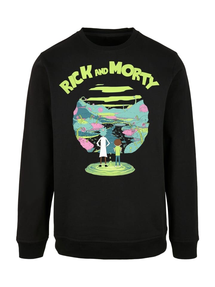 

Толстовка F4NT4STIC Rick und Morty, черный