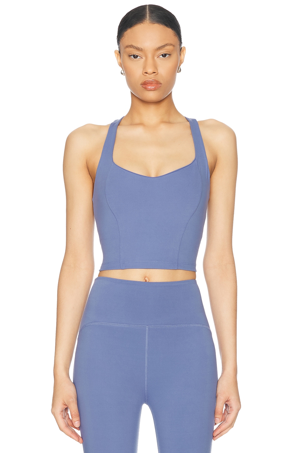 

Укороченная майка Powerbeyond Intensity Racerback Beyond Yoga, цвет Hazy Peri