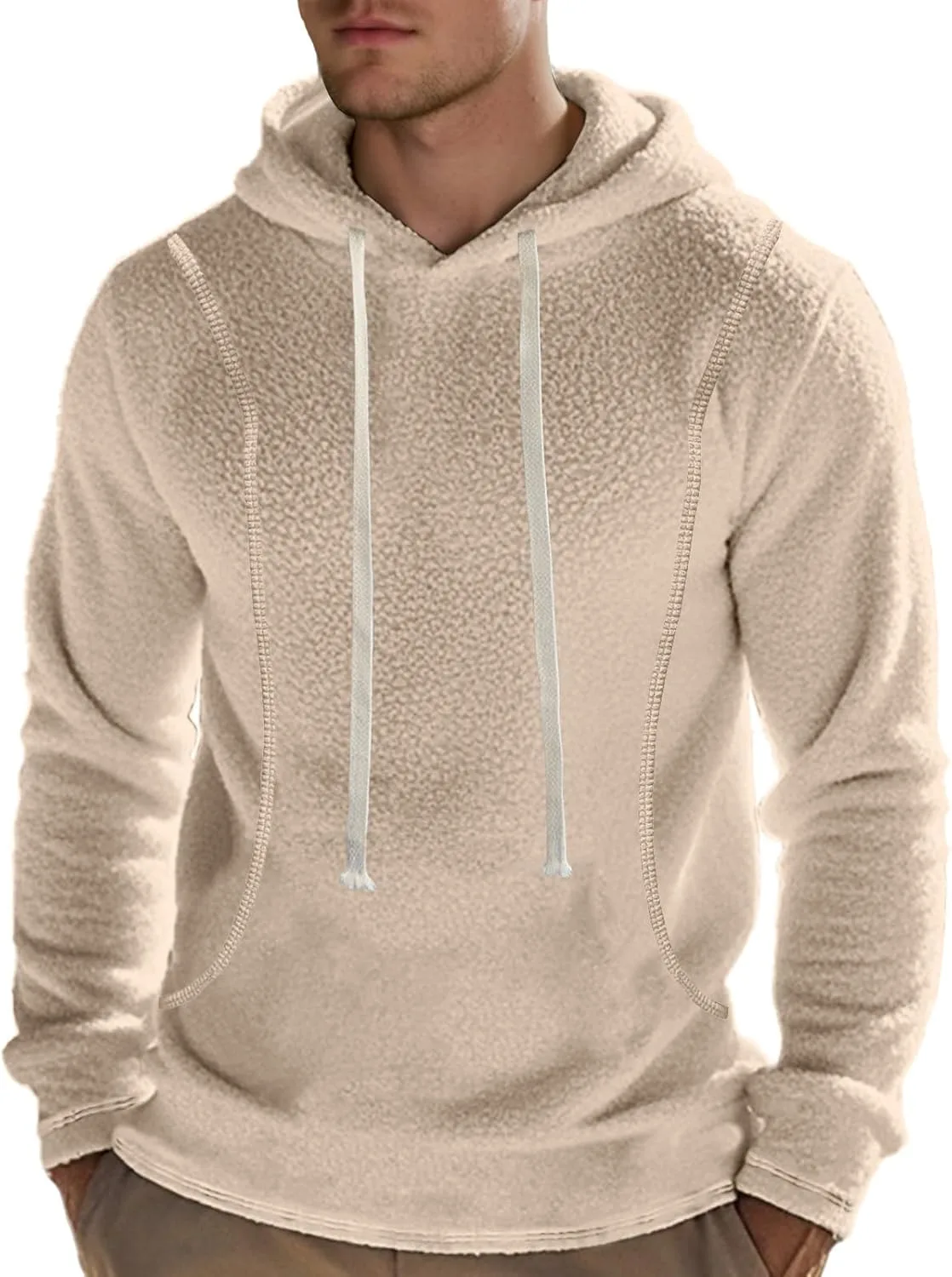 

Толстовка с капюшоном Fleece, мужская, с длинным рукавом XDFVC