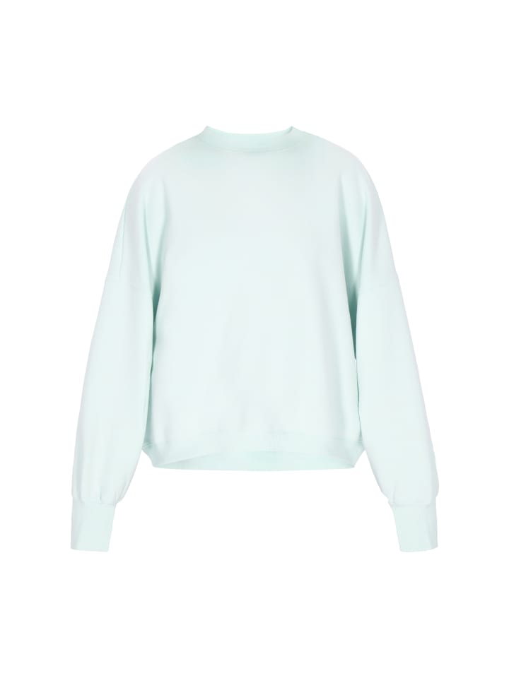 

DreiMaster Женская толстовка мятно-голубого цвета, Синий, DreiMaster Женская толстовка мятно-голубого цвета