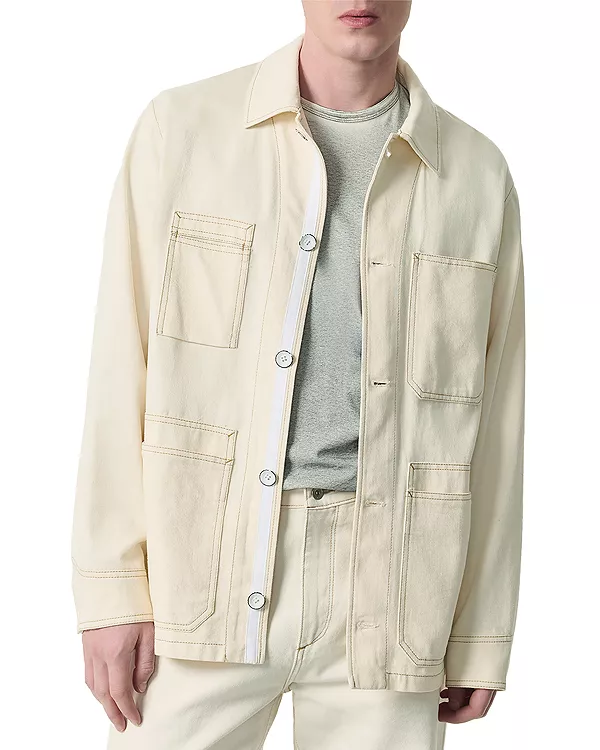 

Джинсовая куртка Graham стандартного кроя для работы Rag & Bone, белый