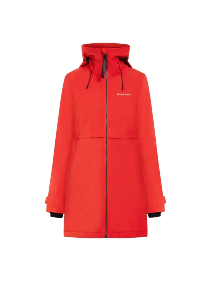 

Пуховик Didriksons Parka Helle, цвет pomme red