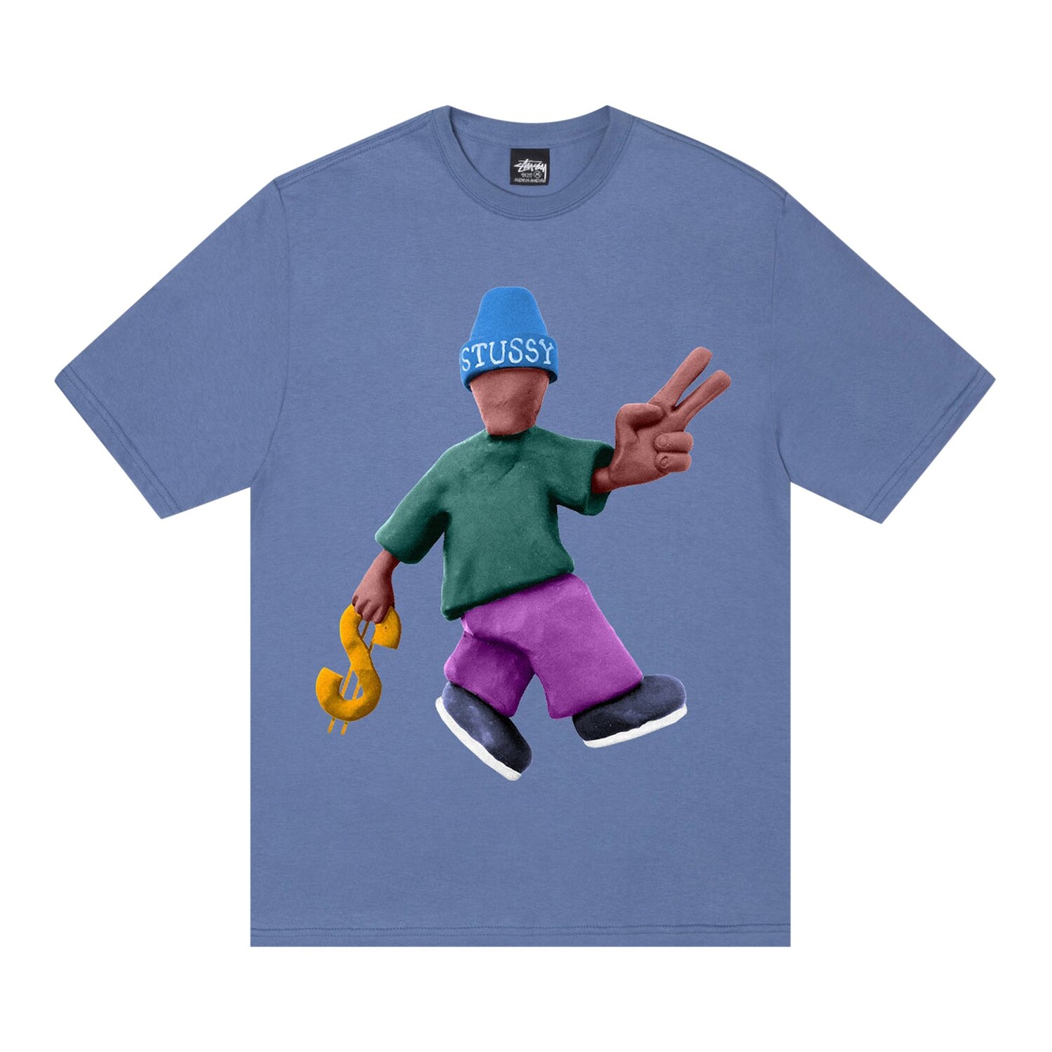 

Футболка Stussy Peace & Prosperity Storm