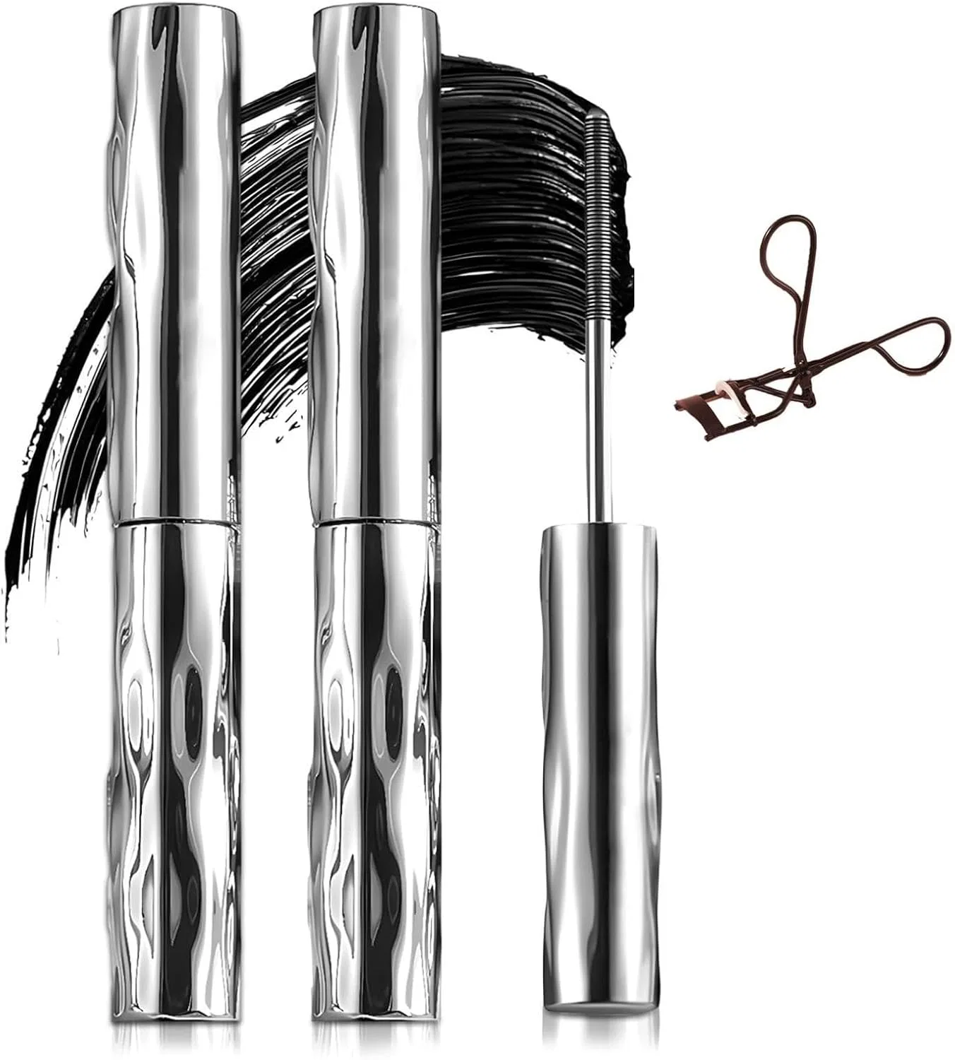 Тушь для ресниц Ultimate Length & Curl Mascara Set, водостойкая, удлиняющая, 2 шт., черный