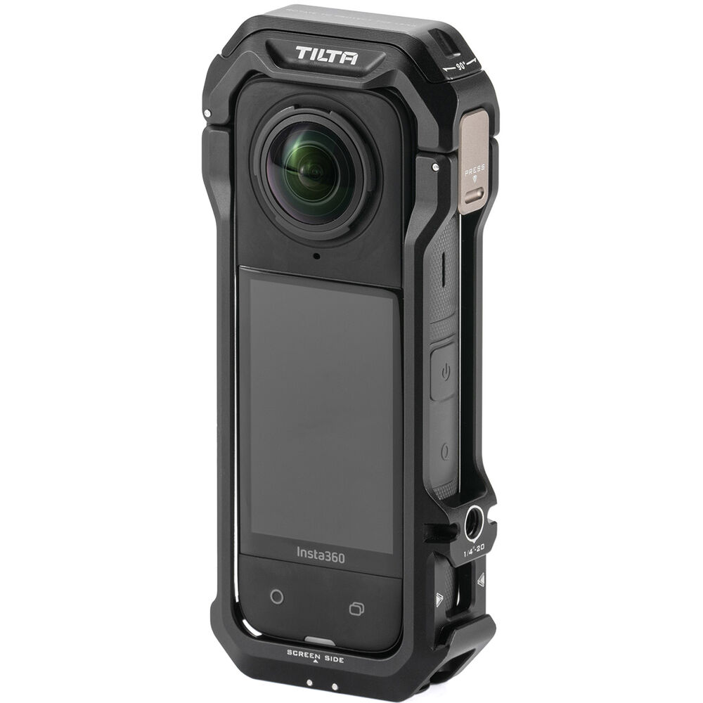 

Tilta Full Camera Cage for Insta360 X4 (Black) TA-T67-FCC-B