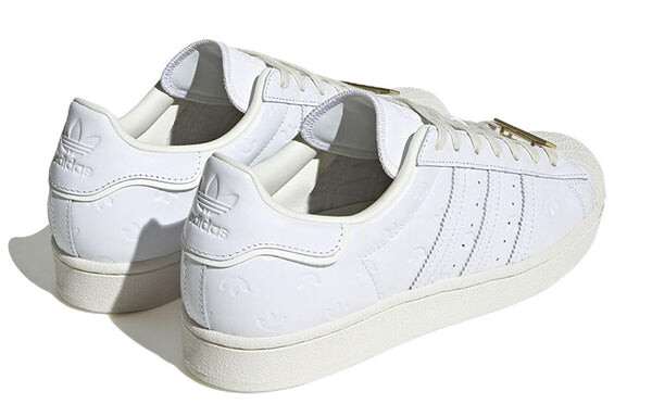 Кроссовки оригиналы суперзвезда Adidas, белый — фото 4