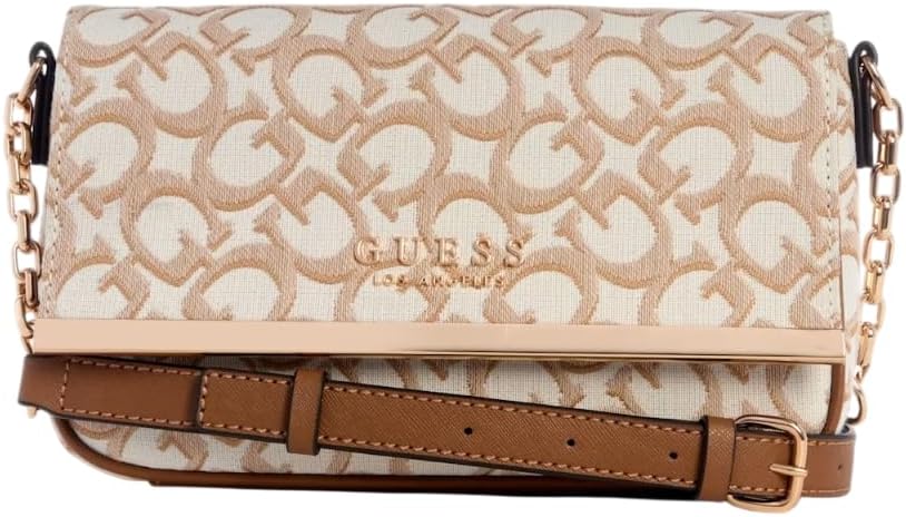 

Женская сумка через плечо GUESS Factory Marva Jacquard Logo