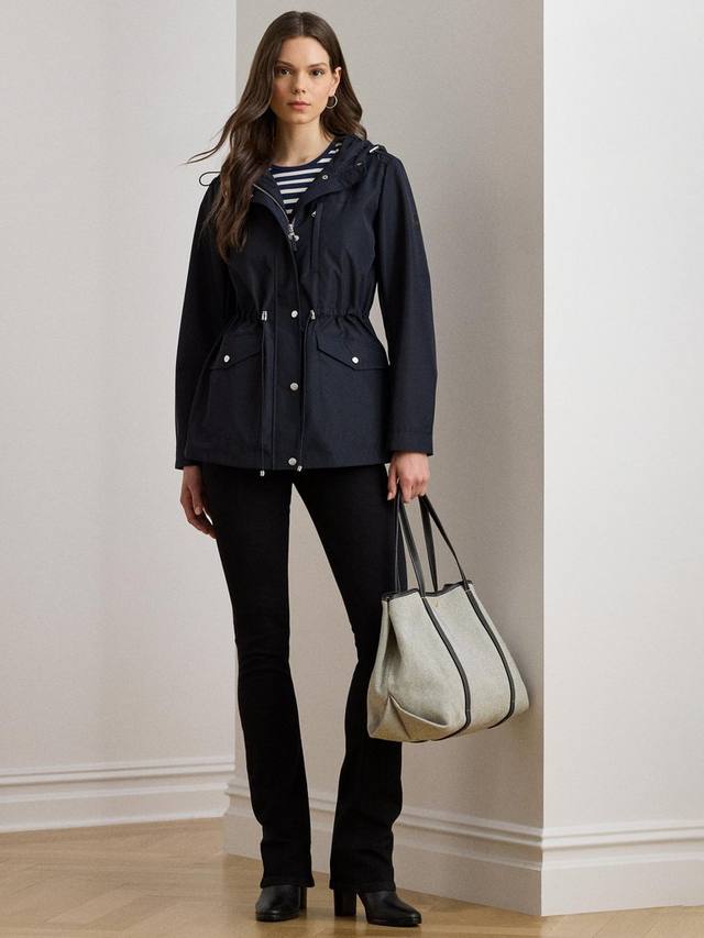 

Куртка Lauren Rain с поясом на шнурке Ralph Lauren, Navy
