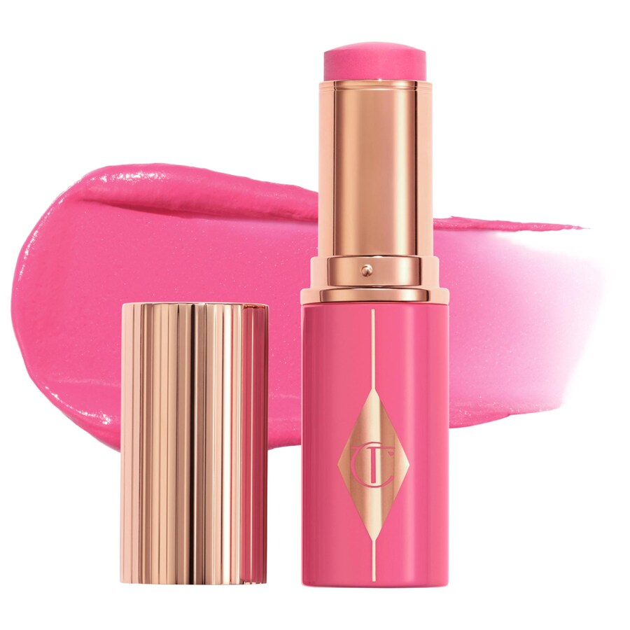 

Румяна-стик Unreal Lip + Cheek Glow с гиалуроновой кислотой Charlotte Tilbury, 0.31 oz/9 mL, Pinky Glow