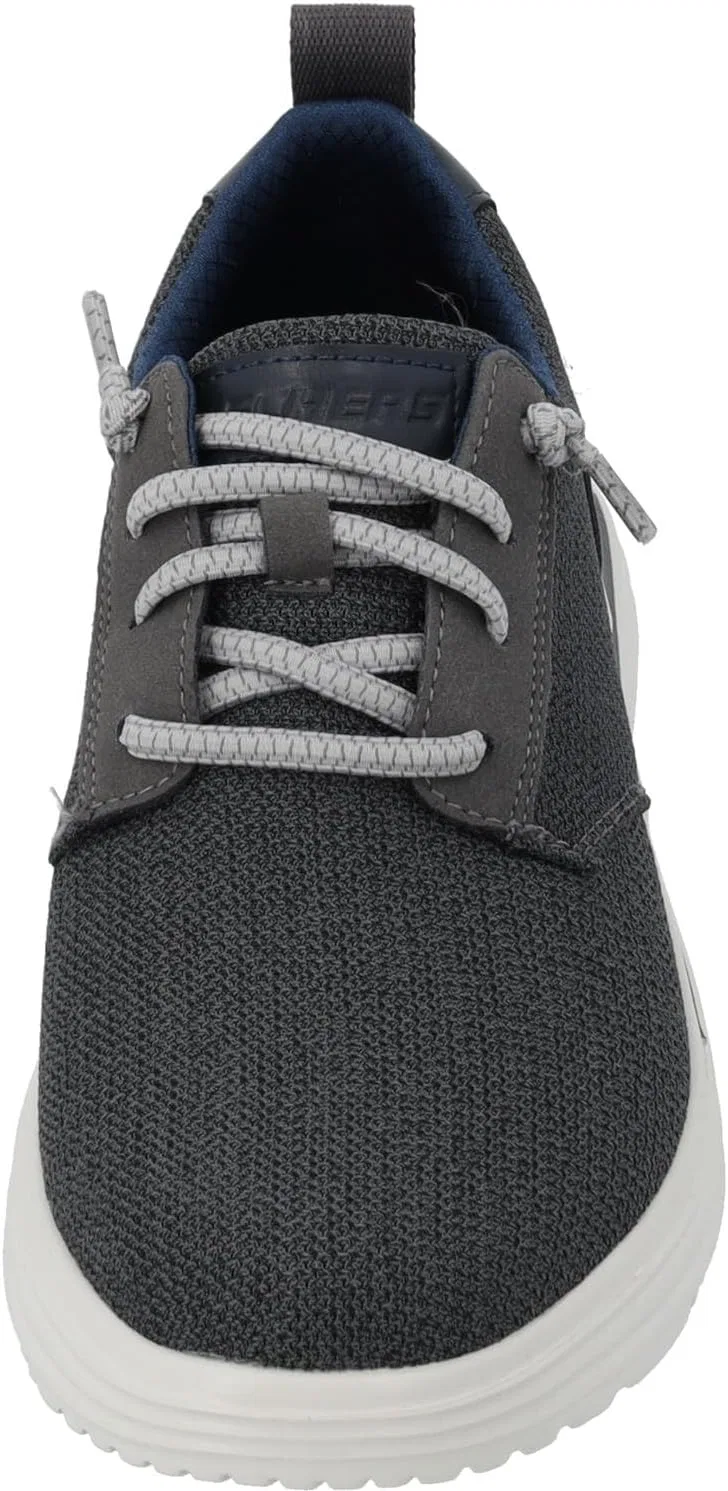 Мужские кроссовки Skechers Proven Gladwin, Charcoal Mesh — фото 4