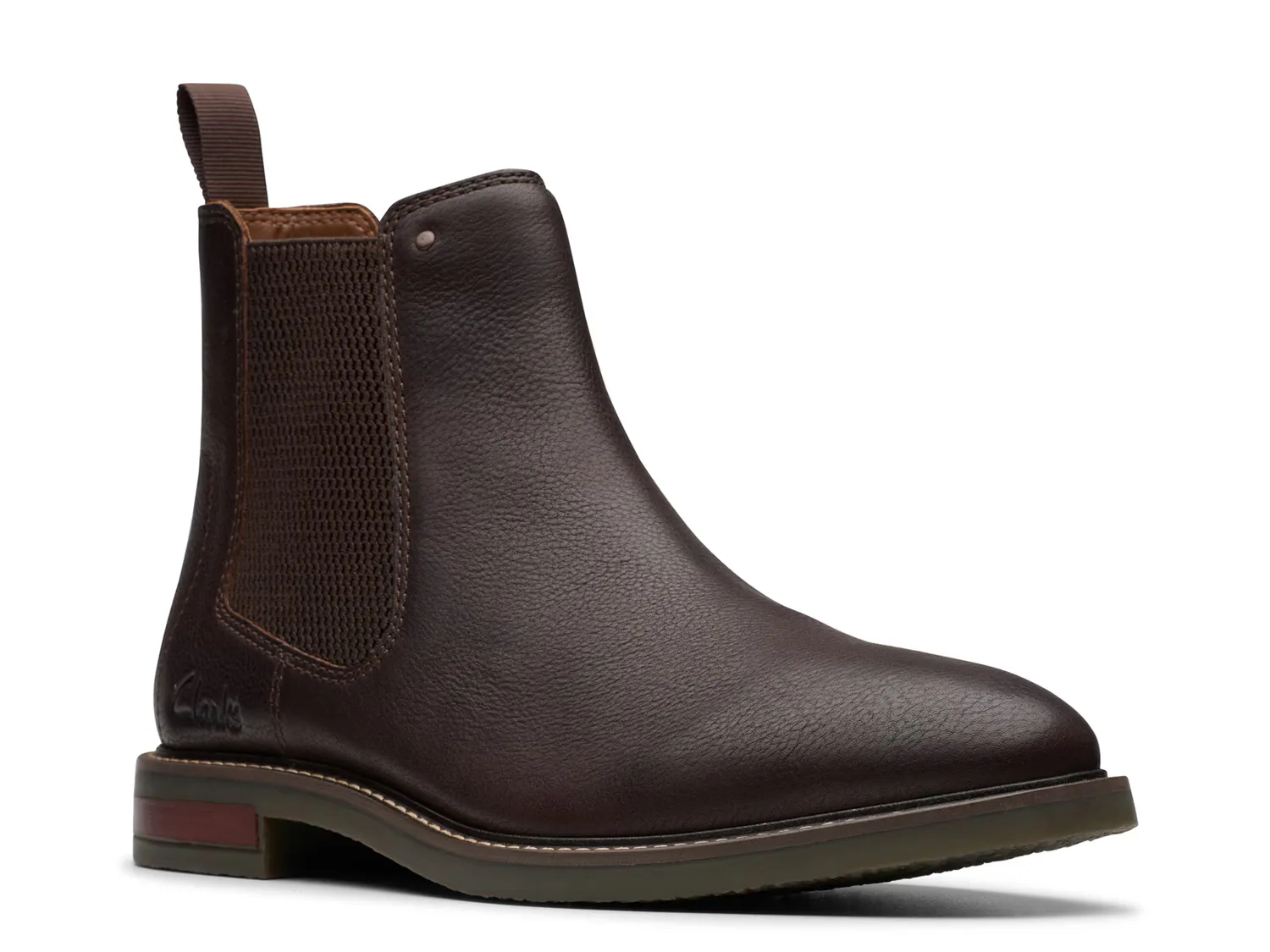 

Сапоги Jaxen Easy Chelsea Boot Clarks, темно-коричневый
