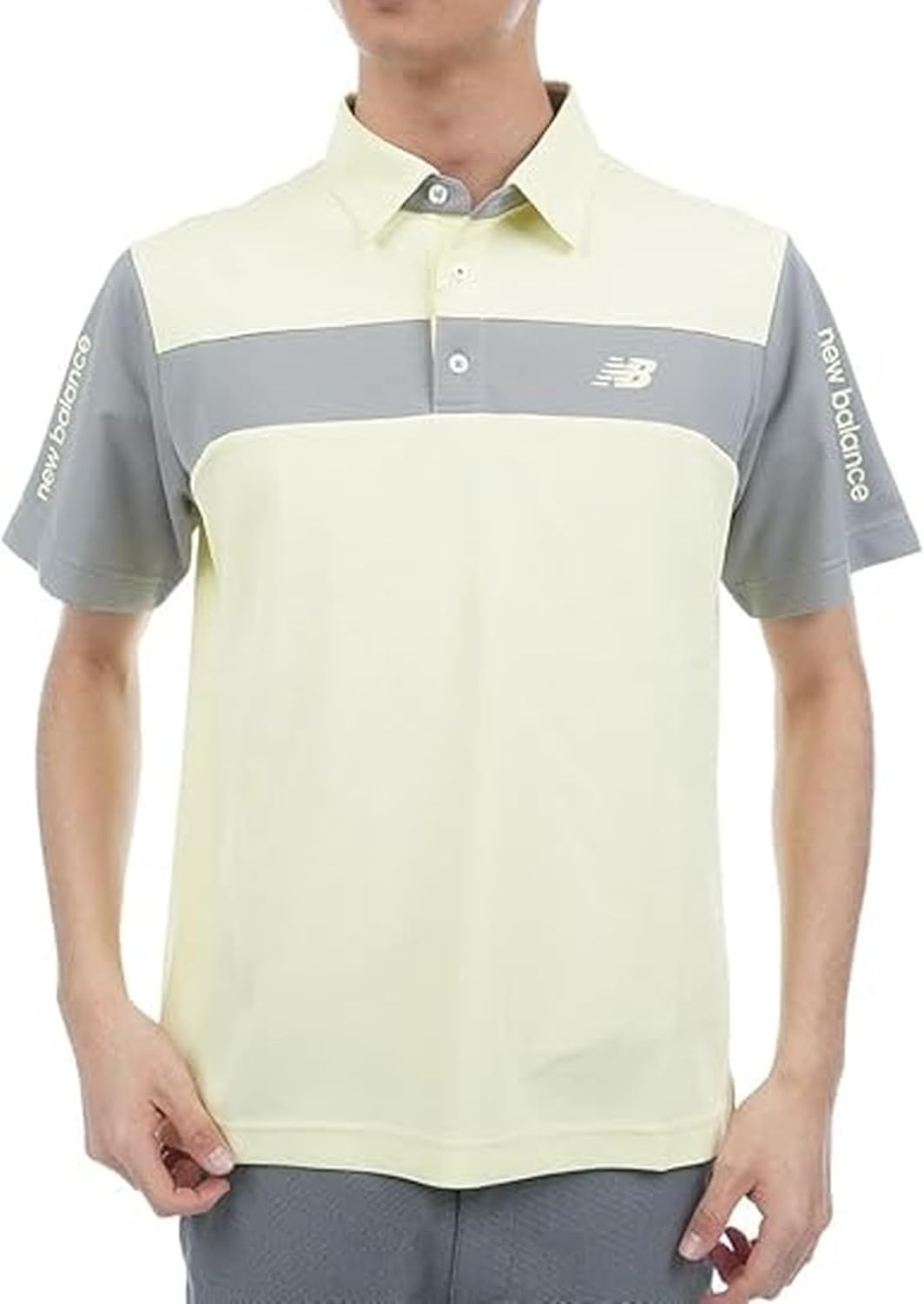 

Мужская поло-рубашка New Balance 012-5168003 с коротким рукавом (влагоотводящая, быстросохнущая, эластичная), желтый