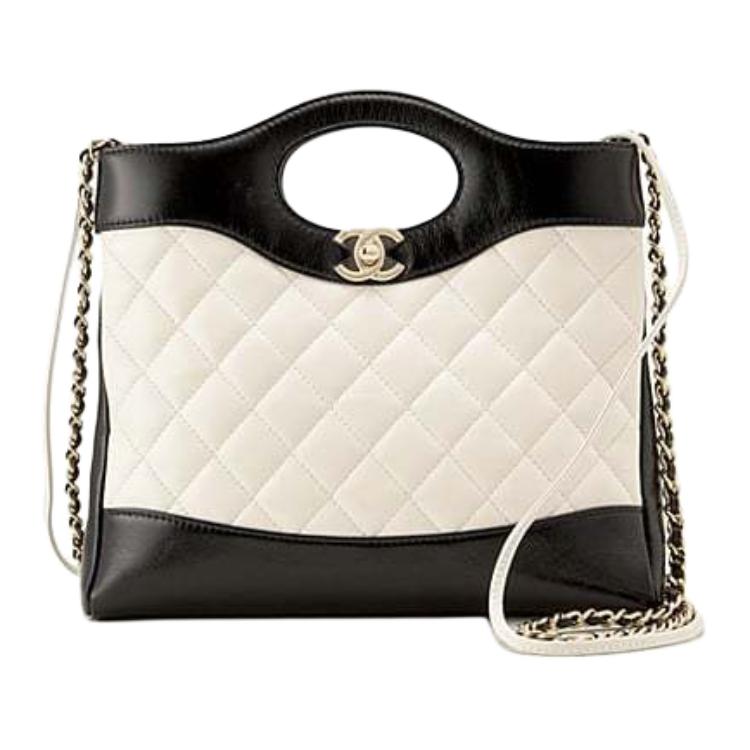 

CHANEL Яркая лямс кин наплечная сумка, кроссбоди, мини женская сумка белая и черная