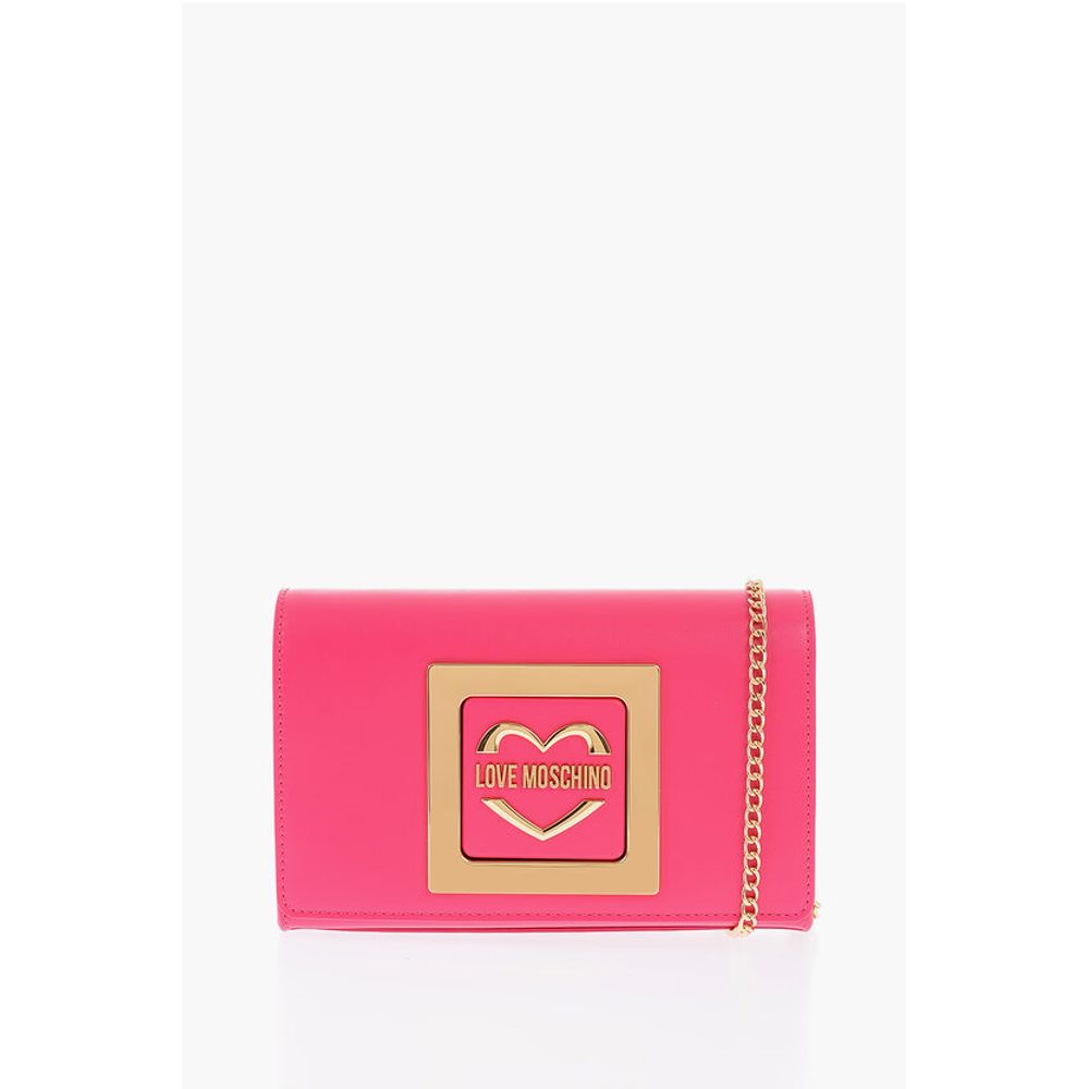 

Сумка через плечо LOVE из искусственной кожи с металлическим золотистым логотипом Moschino, мультиколор