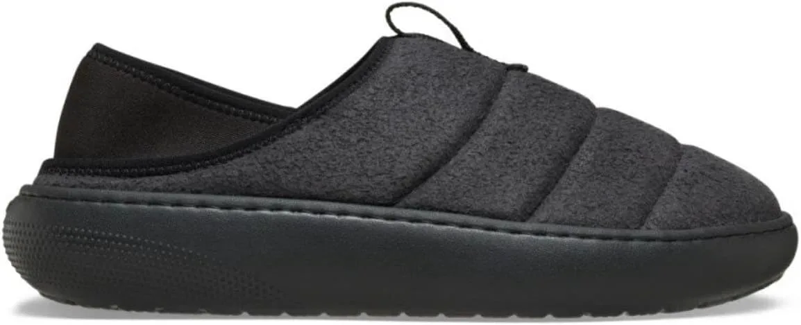 Crocs unisex-adult Classic Puff Moc, черный