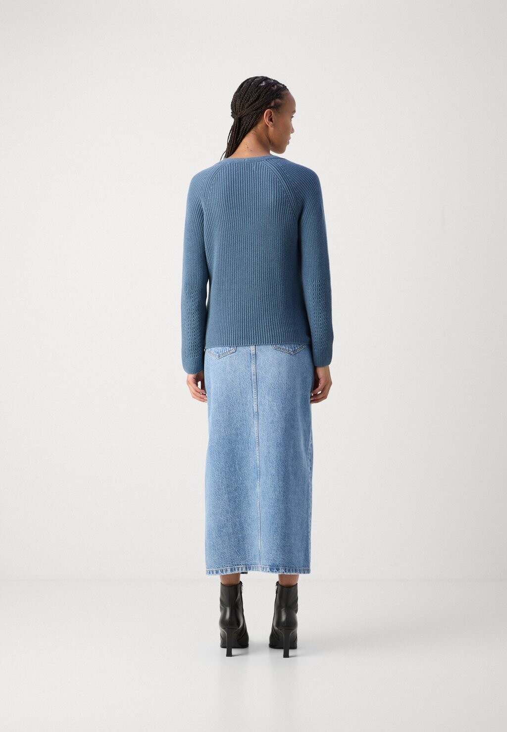 

Вязаный свитер LONGSLEEVE V NECK Marc O'Polo, синий