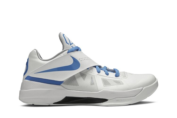 

Кроссовки Nike Zoom KD 4 QS 'Battle Tested', белый, Белый;серый, Кроссовки Nike Zoom KD 4 QS 'Battle Tested', белый