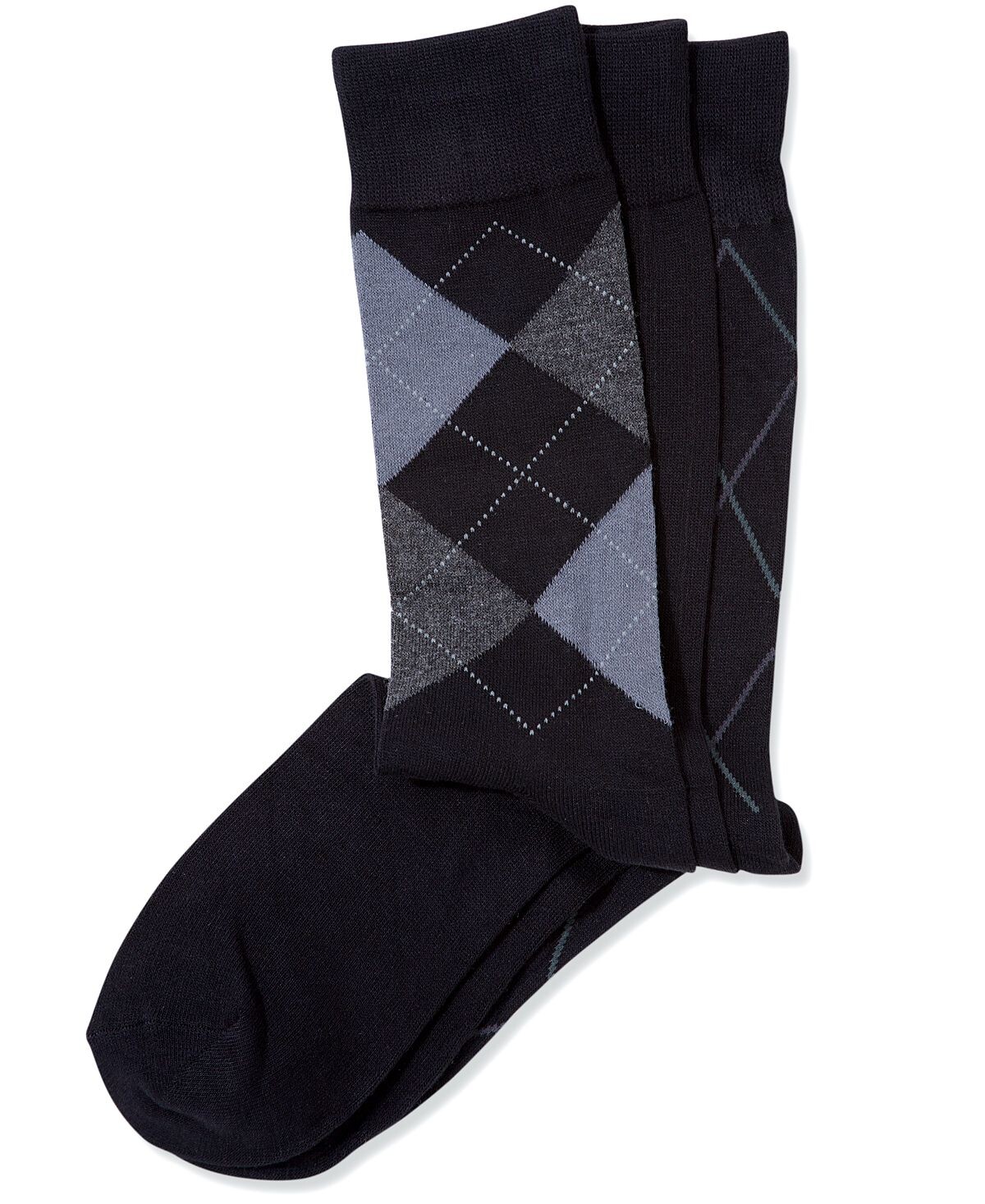 

Мужская футболка Perry Ellis, 3 шт. Носки с узором Perry Ellis Portfolio