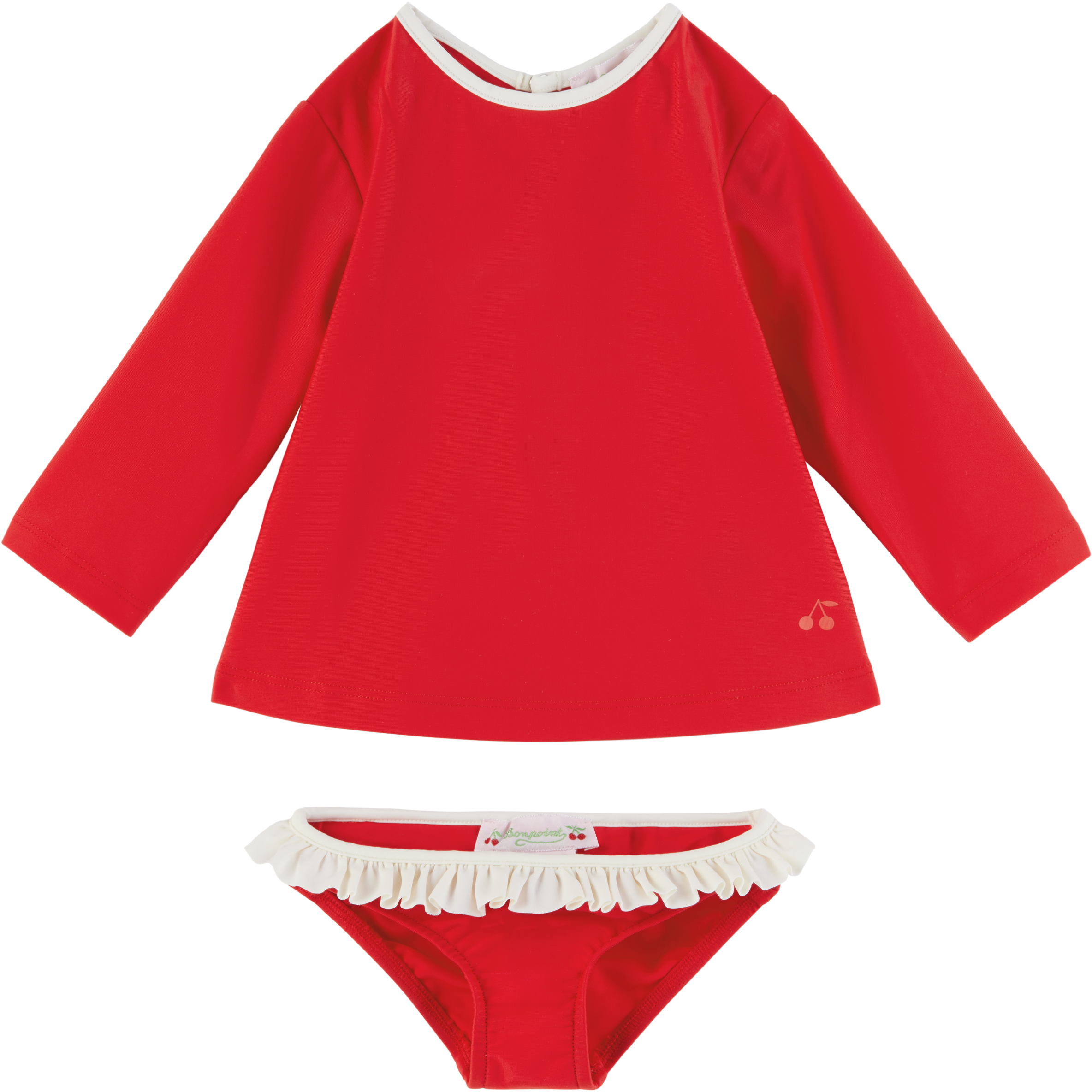 

Комплект из топа и трусиков для плавания Baby Red Avita Bonpoint