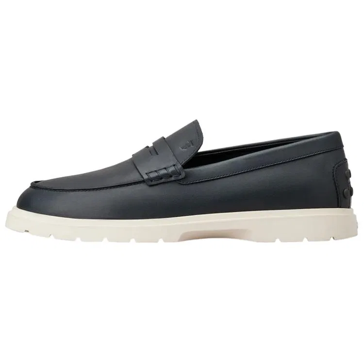 Лоферы из мягкой кожи с монограммой Tod's