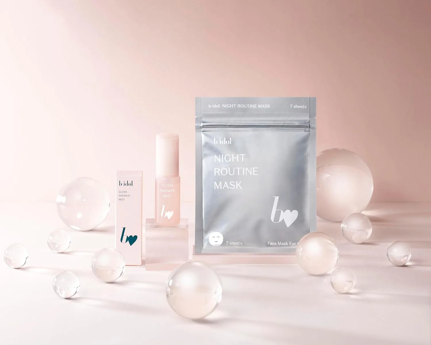 Увлажняющий спрей-мист для лица b idol Gloss Shower Mist, 30 мл, аромат Эрл Грей — фото 4