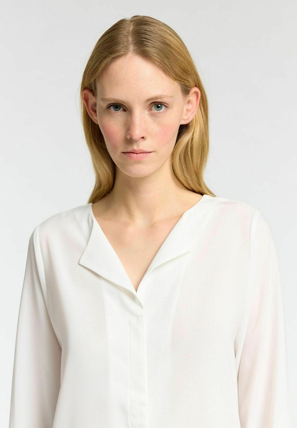 

Блуза LANGARM Selected Femme, белый