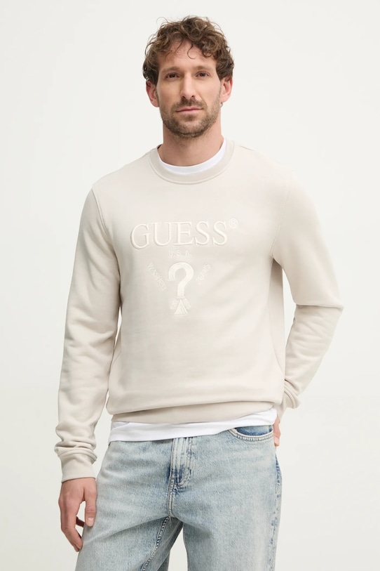

Толстовка BEAU Guess, бежевый