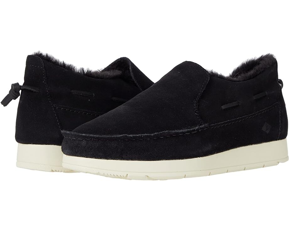 

Лоферы Sperry Moc-Sider, цвет Black Suede