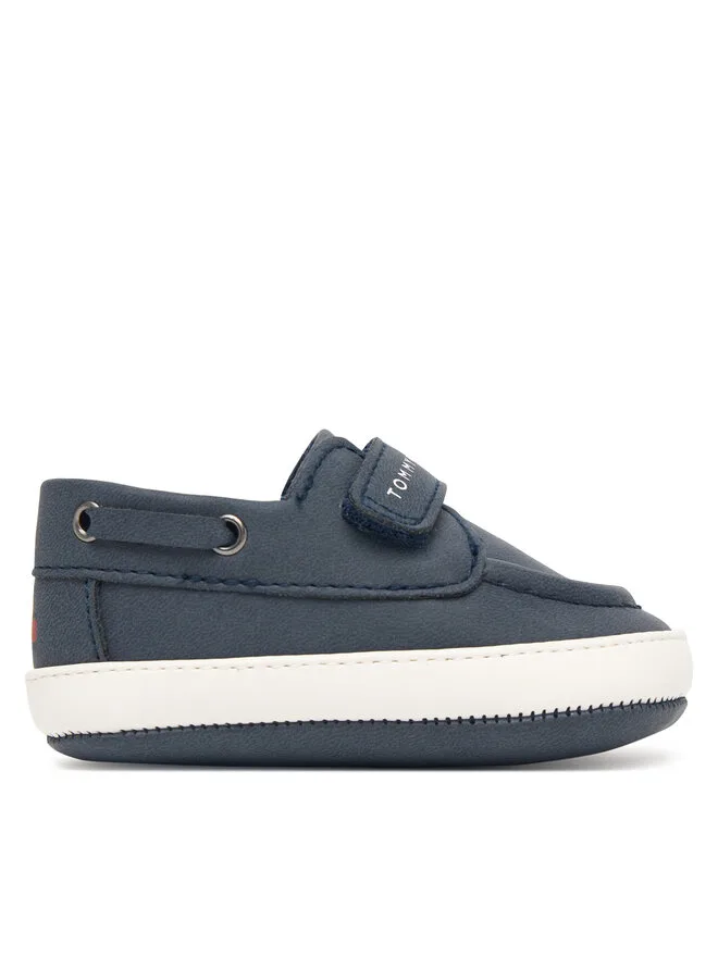 Tommy Hilfiger Низкие туфли на липучках T0B9-34331-0700 темно-синие