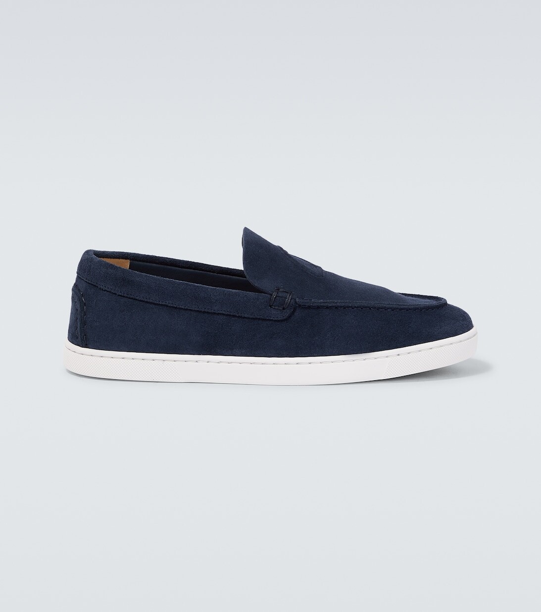

Замшевые лоферы Varsiboat Christian Louboutin, синий