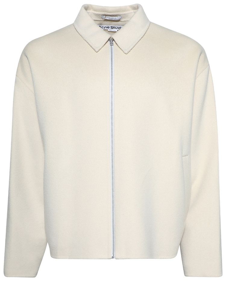 

Куртка Acne Studios Wool Zipper Jacket 'Oat Beige', загар