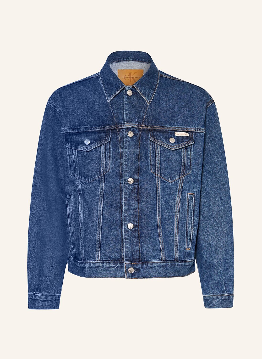 

Джинсовая куртка Calvin Klein Jeans, синий