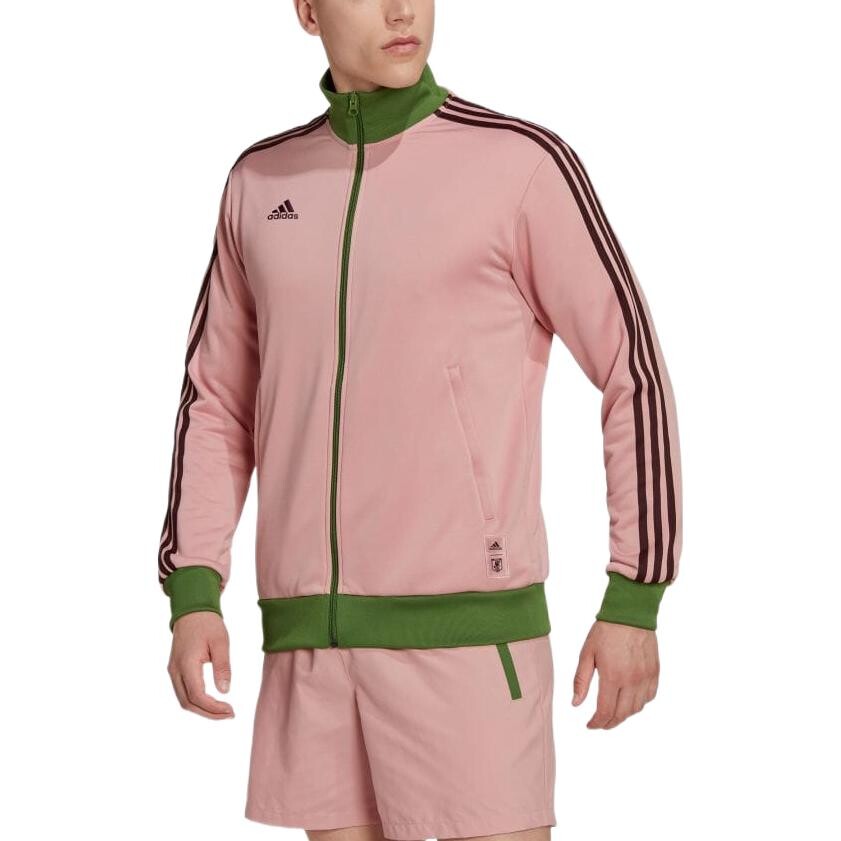 X Nigo Japan National Soccer Team Special Collection Спортивная куртка Adidas, розовый — фото 3