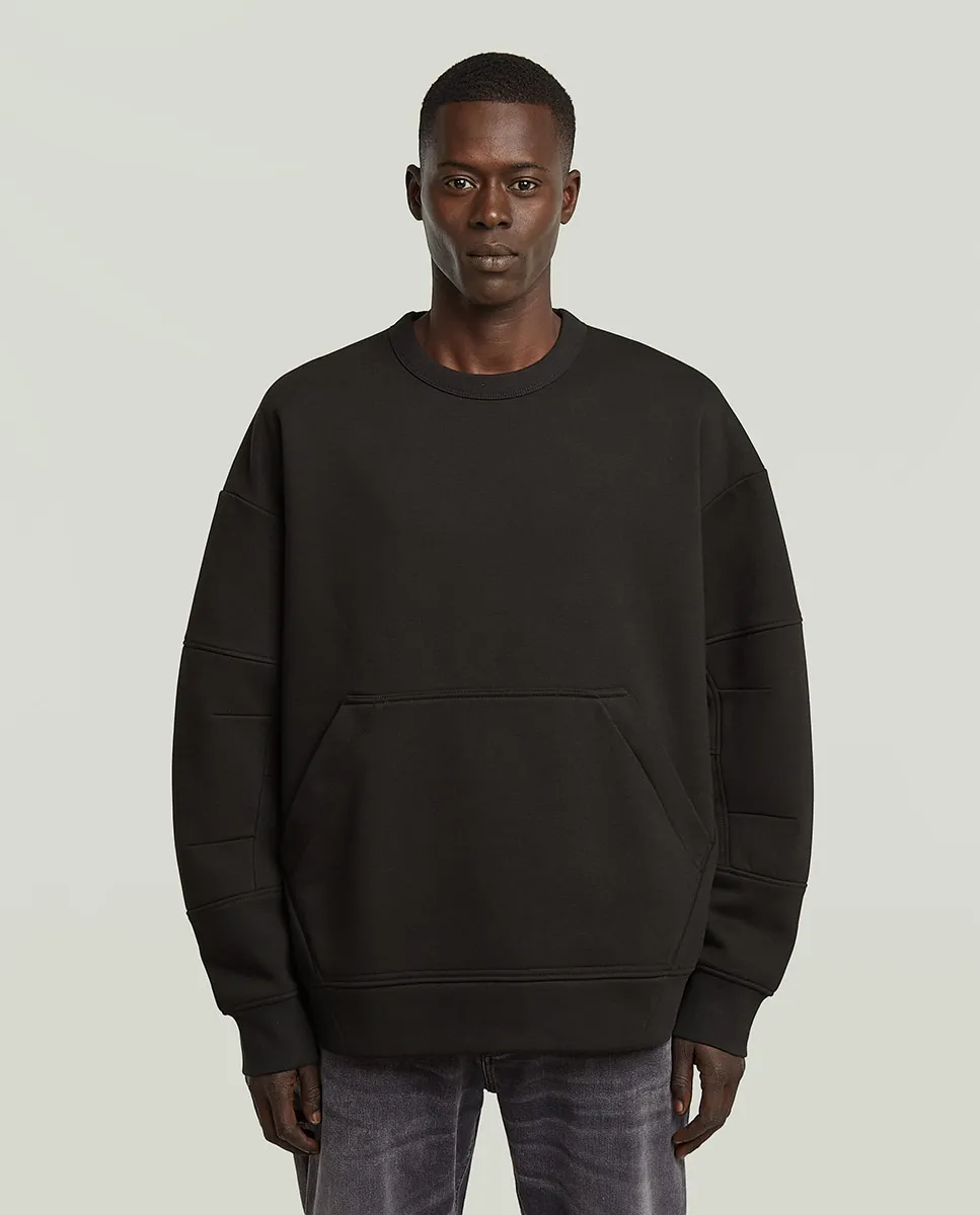 

Мужская толстовка свободного кроя G-Star, черный