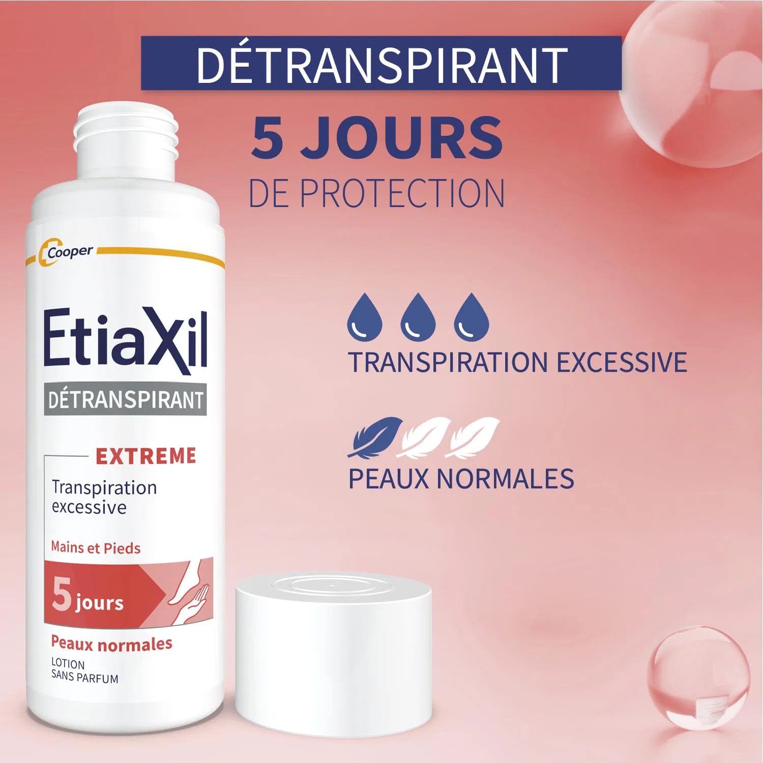 Лосьон-антиперспирант для ног «Unperspirant Lotion Treatment» от Etiaxil Etiaxil — фото 3