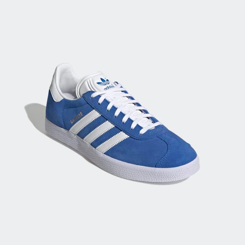 Мужские кроссовки Adidas Gazelle Adv, белый/синий — фото 4