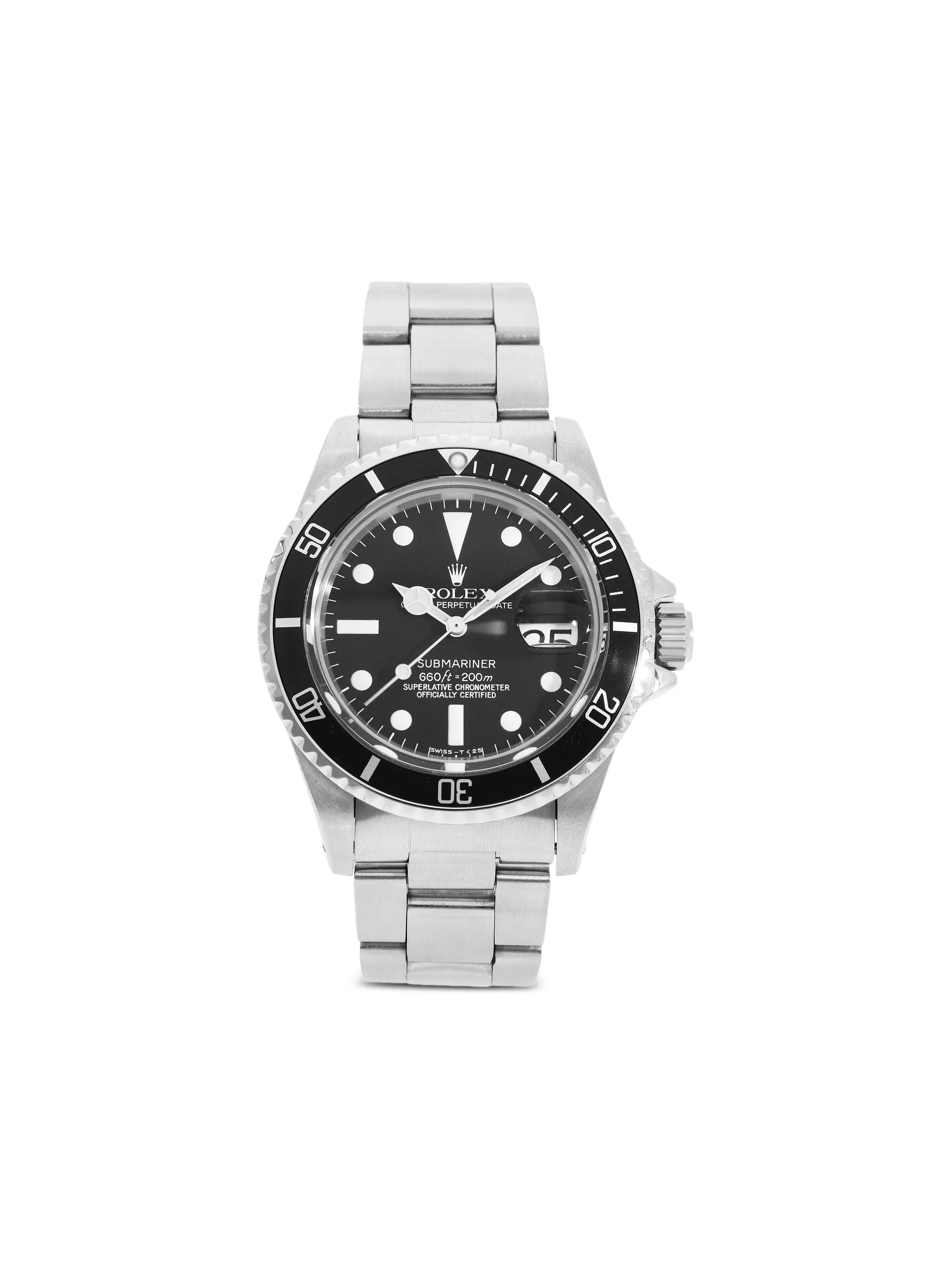 

Наручные часы Submariner 40 мм Rolex, серебристый