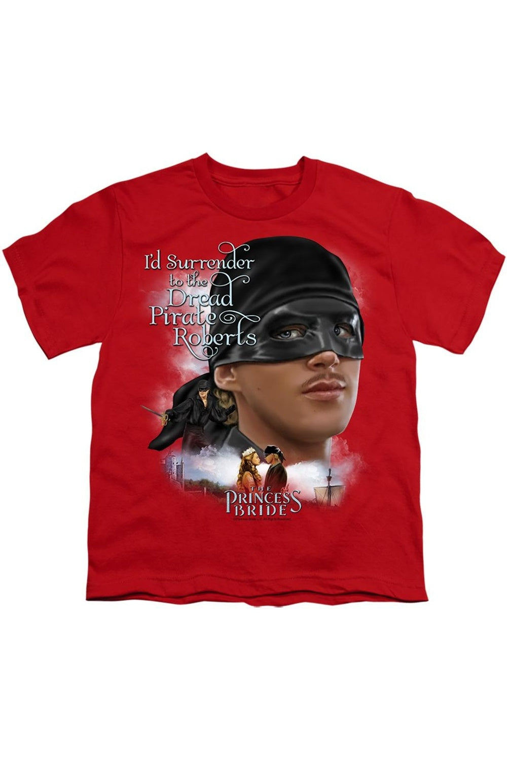 

Футболка с коротким рукавом "Принцесса-невеста" для детей Gildan, красный