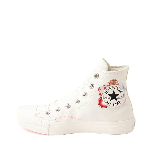 

Кроссовки Womens Converse Chuck Taylor All Star Hi Crafted Patchwork Sneaker, цвет Egret