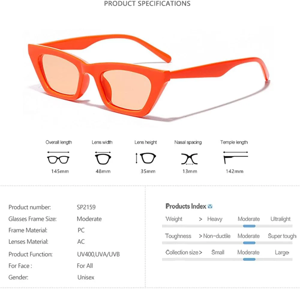 

Солнцезащитные очки UV400 для мужчин и женщин | Линзы цвета «кошачий глаз» | Для вождения и занятий спортом на открытом воздухе generic, C03 Leopard Grey